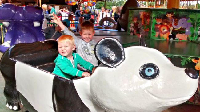 The Noah's Ark Ride at Lightwater Valley