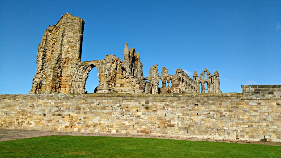 Whitby Abbey - next to the YHA Whitby
