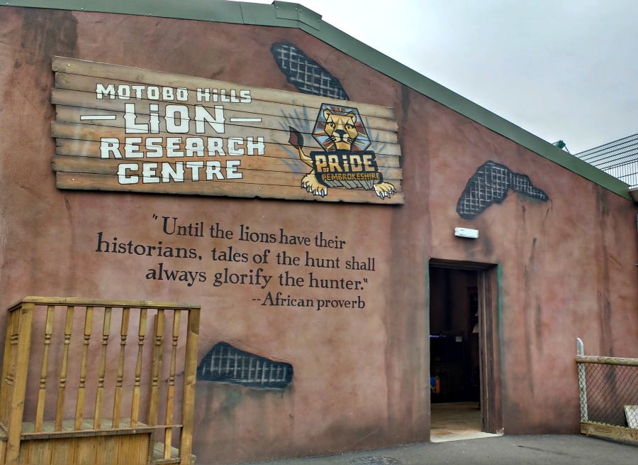 The Lion Research Centre at Folly Farm