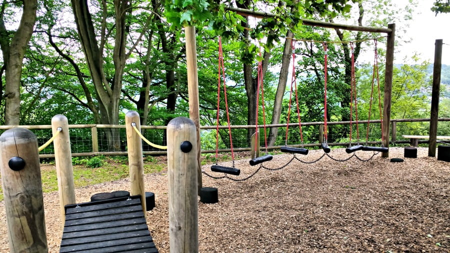 Another playground at the Heights of Abraham