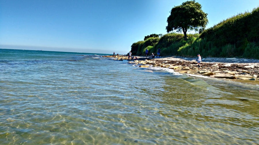 Bembridge Beach on the Isle of Wight