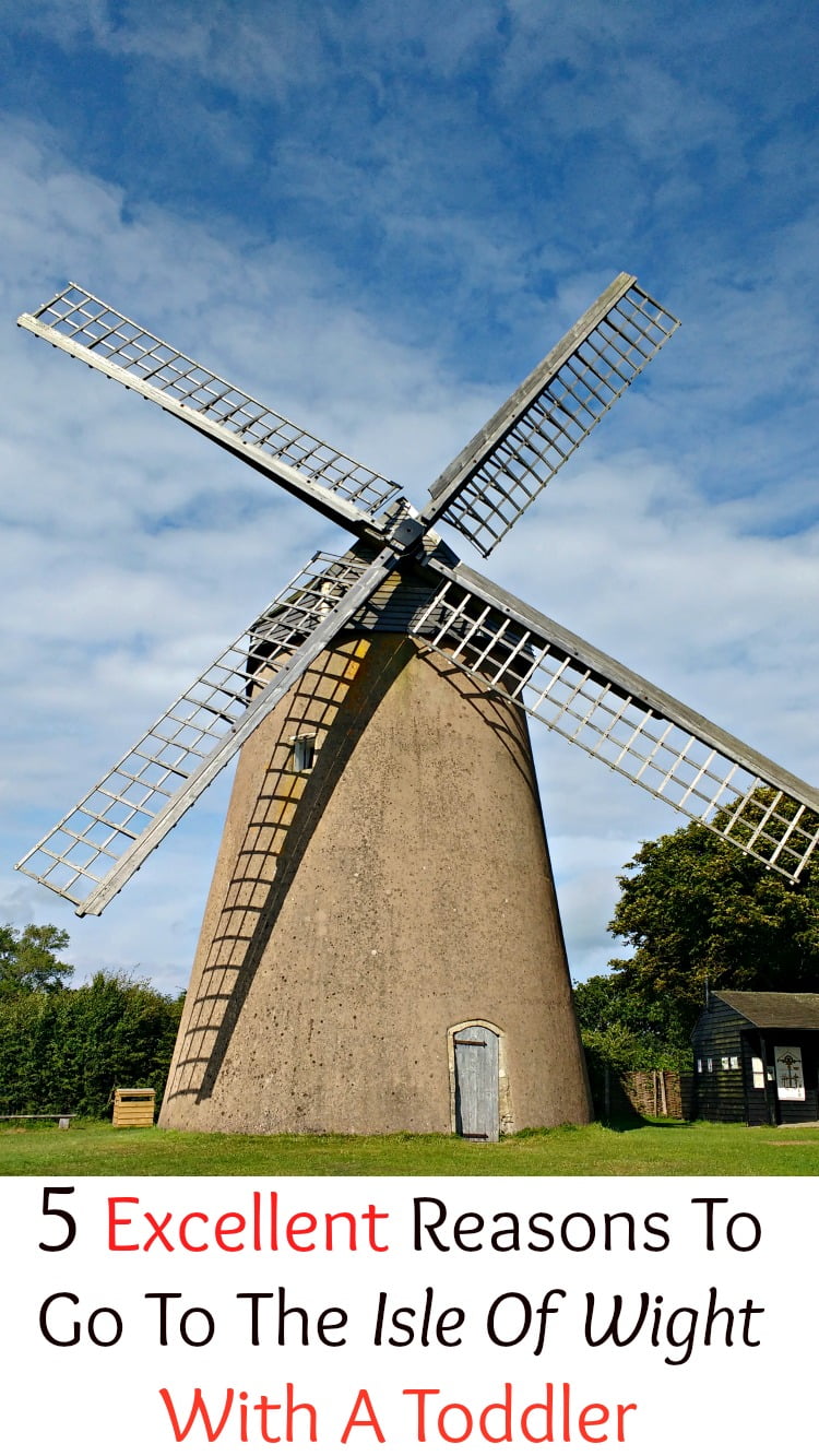 The Isle Of Wight with a toddler