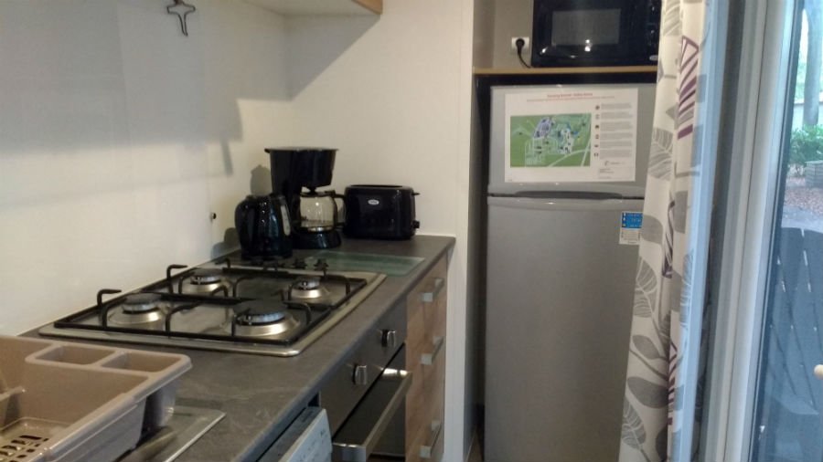 Kitchen In An Avant Caravan