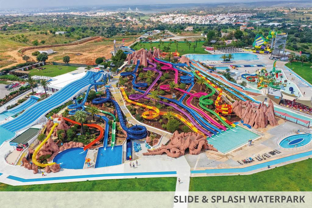 hotel with a waterpark