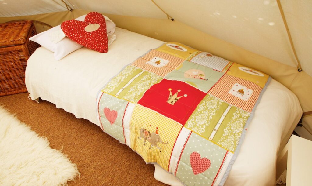 glamping with toddlers