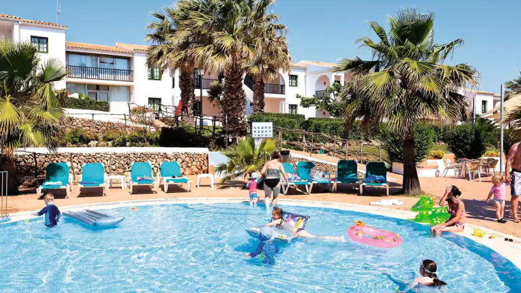 toddler friendly apartment menorca