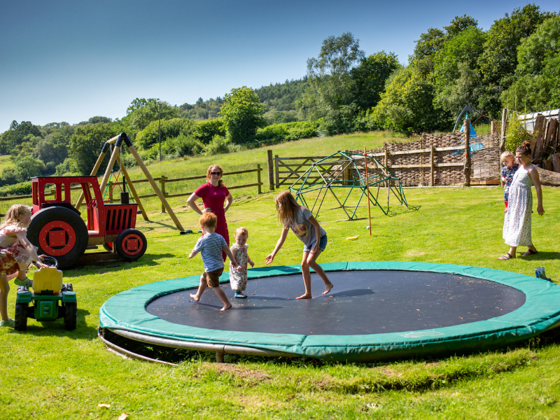baby and toddler friendly cottage on a farm in devon