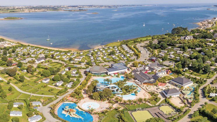 European holiday parks near ferries