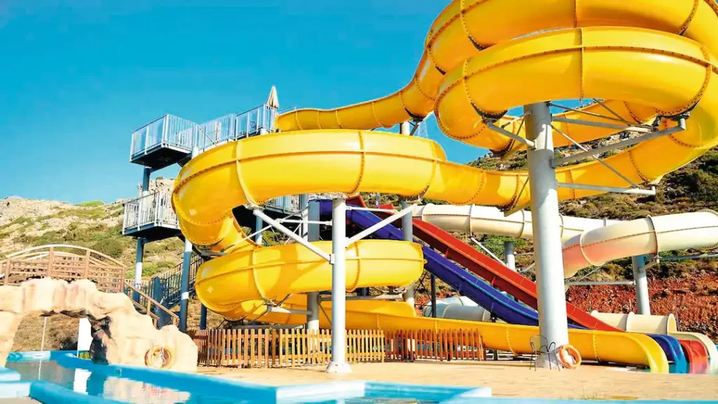toddler friendly resort in greece with a waterpark