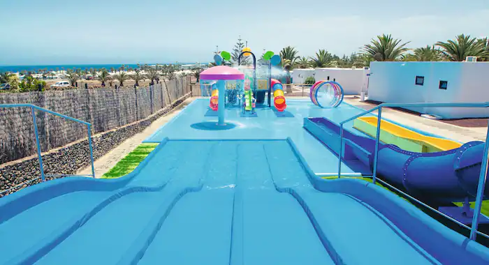 hotel in lanzarote with waterslides