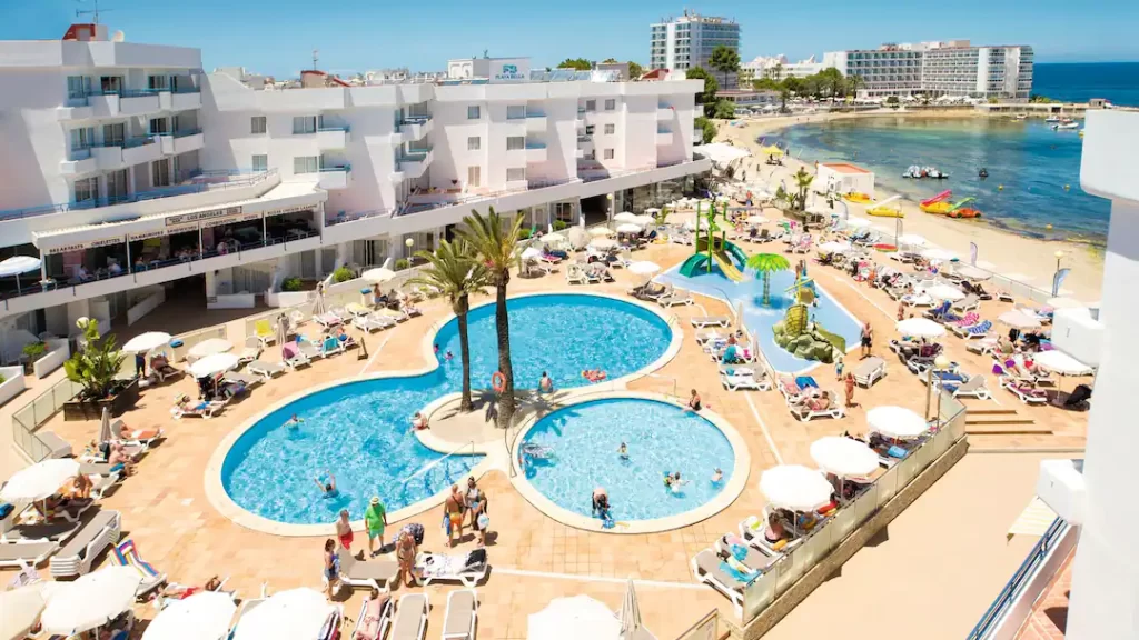 beachfront hotel in spain