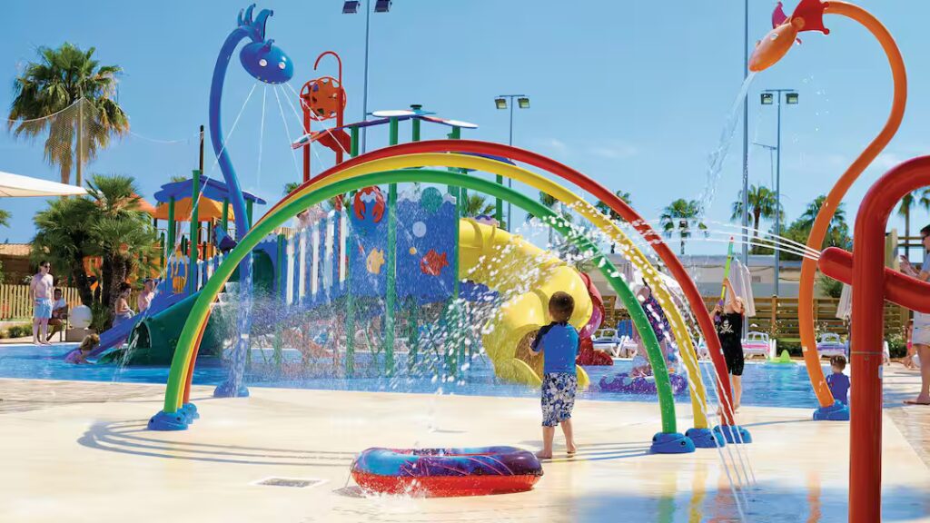 hotel in majorca with a splash park