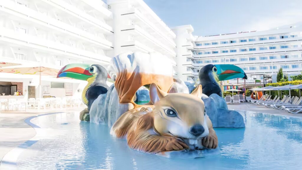 Majorca hotel with a splash park