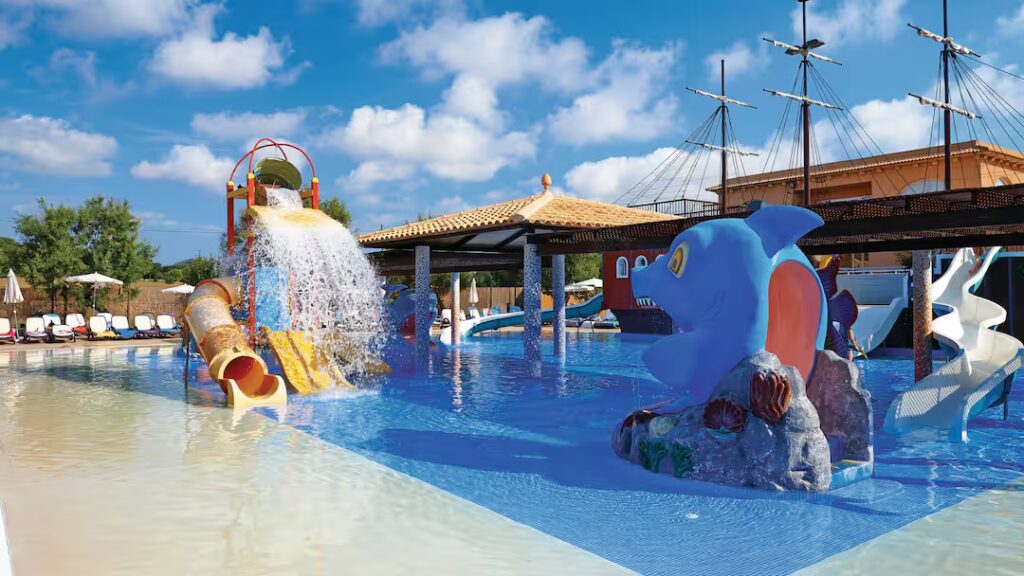 hotel in majorca with a splash park
