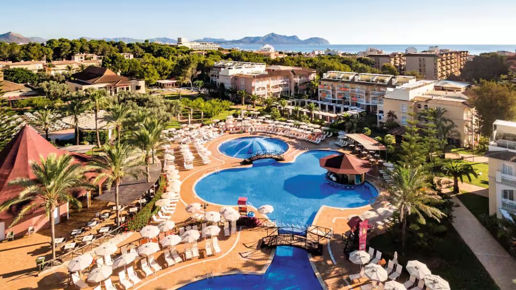 hotel in majorca with a waterpark
