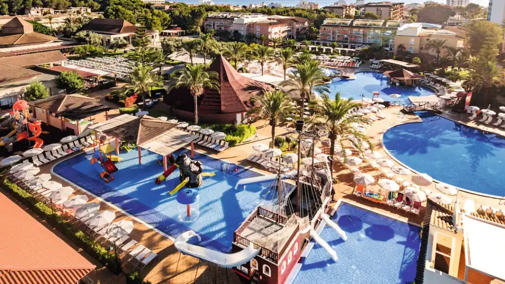 hotel in majorca with a waterpark