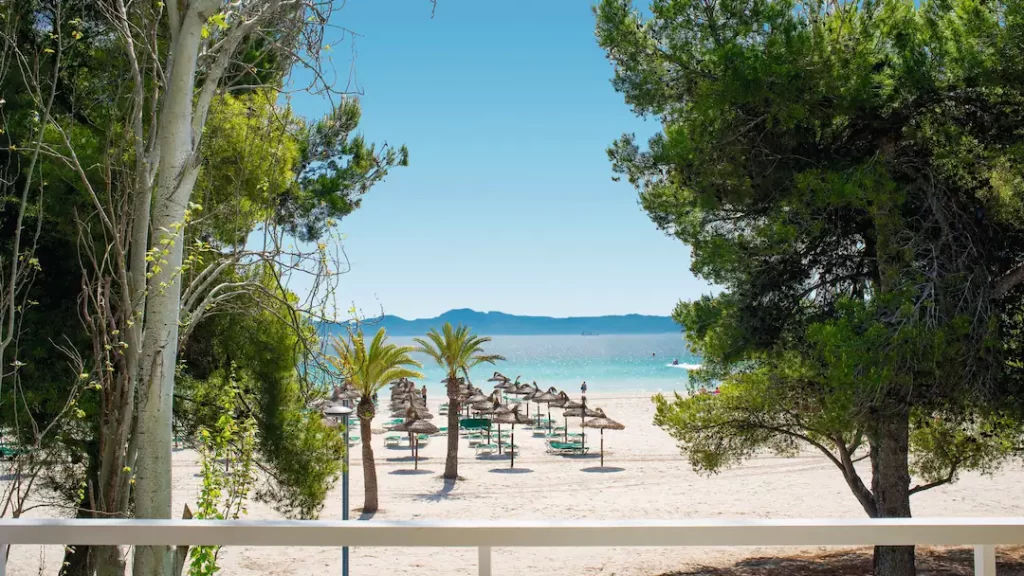 beachfront hotel in spain