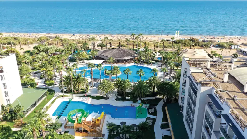 beachfront hotel in spain