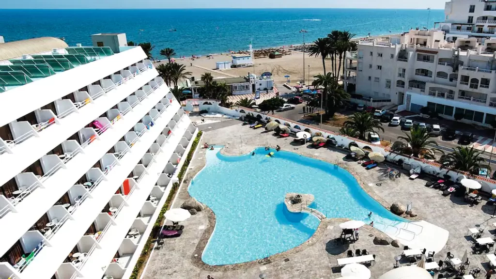 beachfront hotel in spain