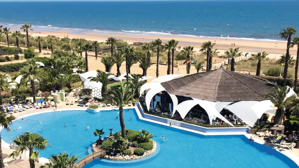 beachfront hotel in spain