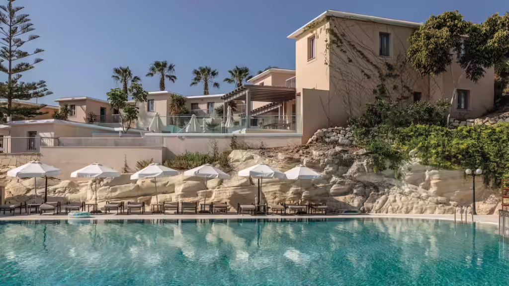 cyprus hotel with waterslides