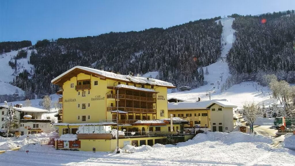 family friendly ski resort Europe