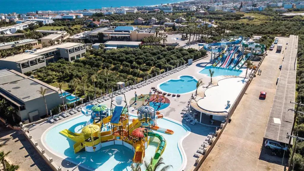 hotel in Crete with splash parks