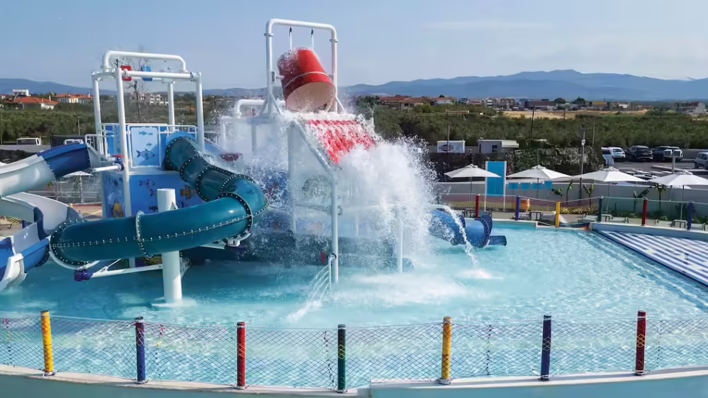 toddler friendly hotel in greece with a short transfer