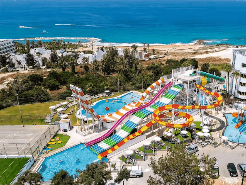 hotel in Cyprus with a waterpark