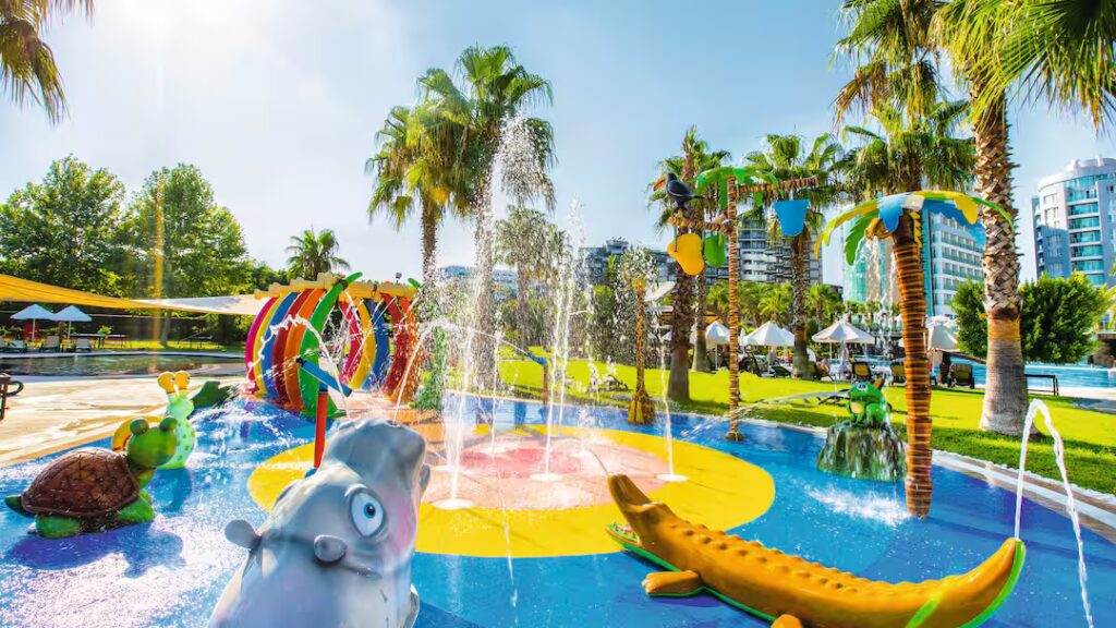 hotel with splash park