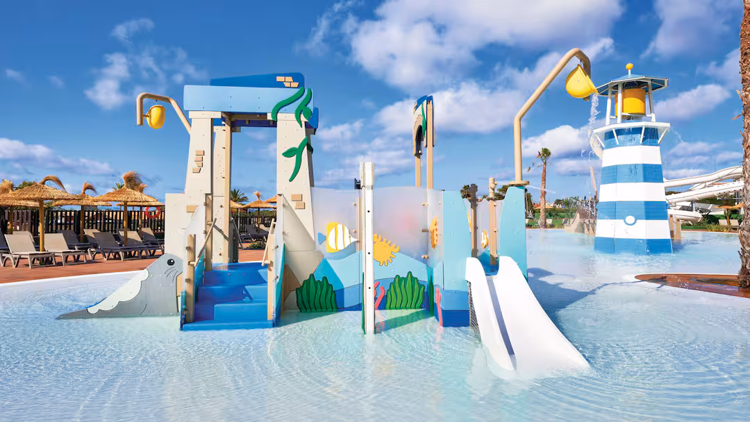 menorca hotels with splash parks