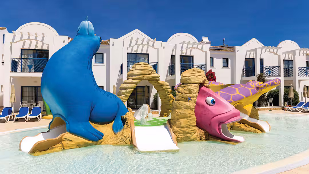 menorca hotels with splash parks
