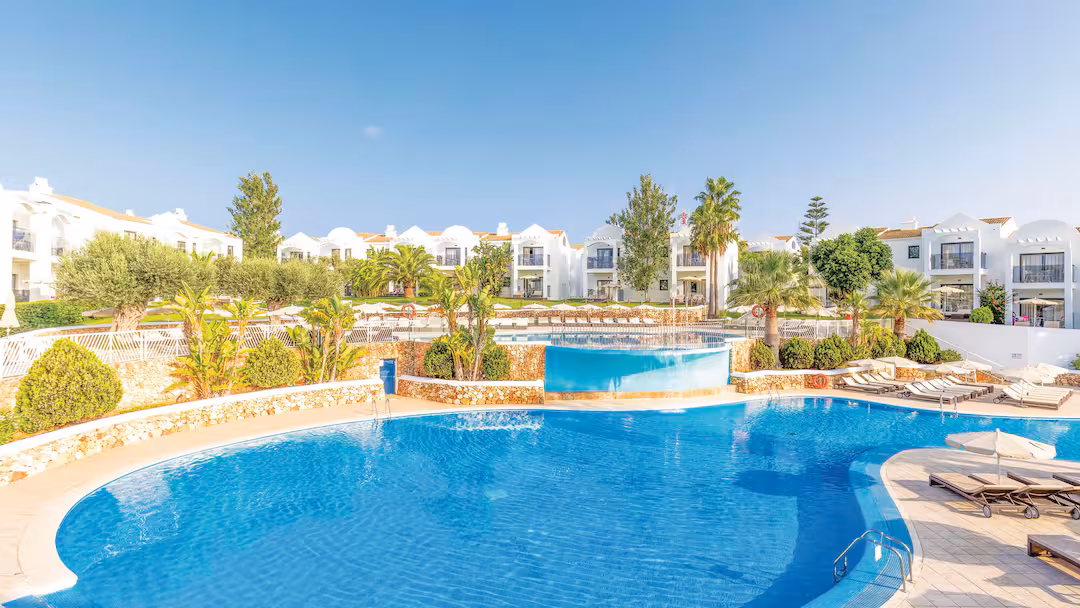 menorca hotels with splash parks