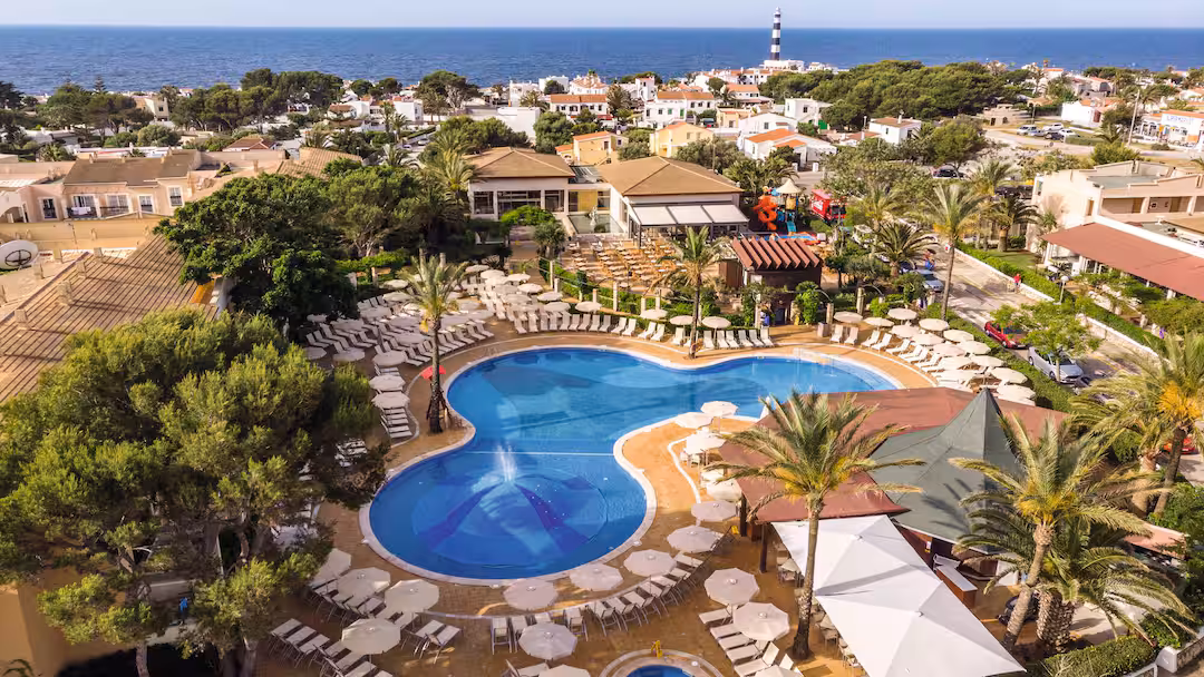 menorca hotels with splash parks