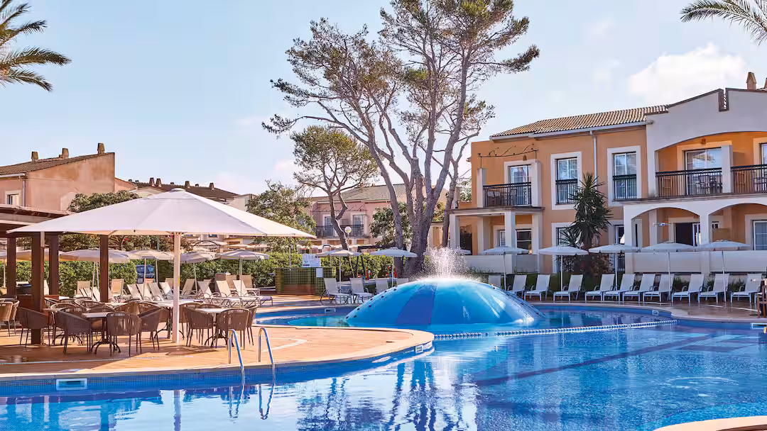 menorca hotels with splash parks
