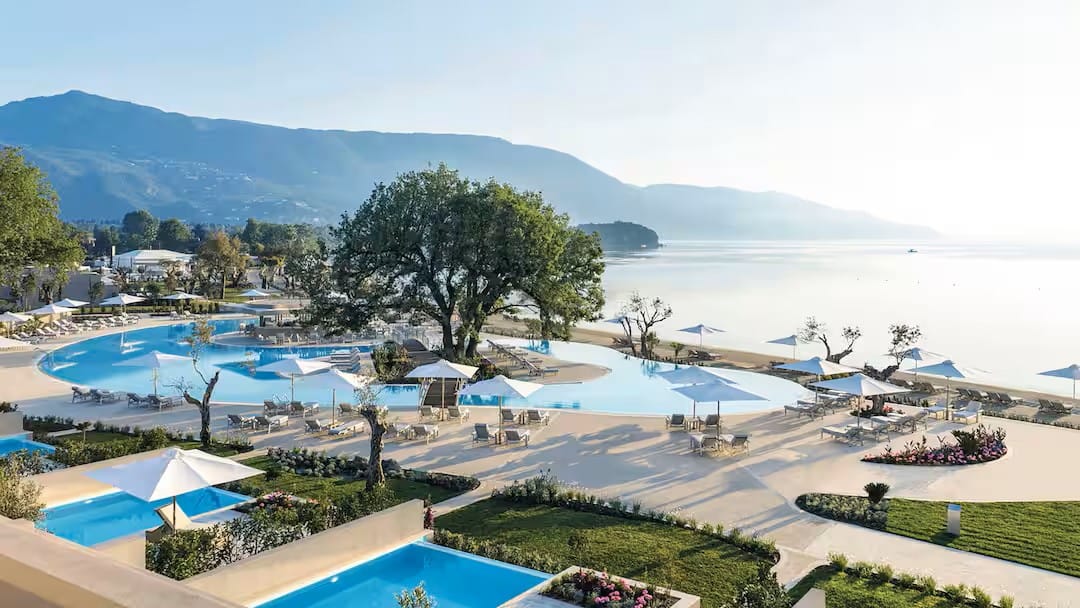 beachfront hotel in Greece