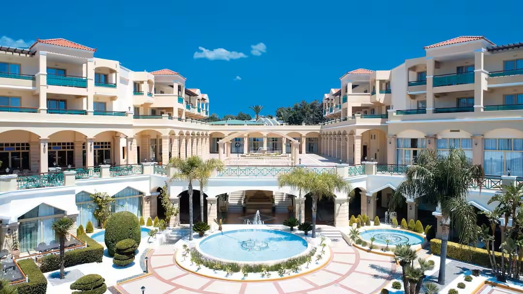 beachfront hotel in Greece